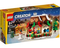 LEGO - Creator - Winterse Marktkraam - 40602 Image