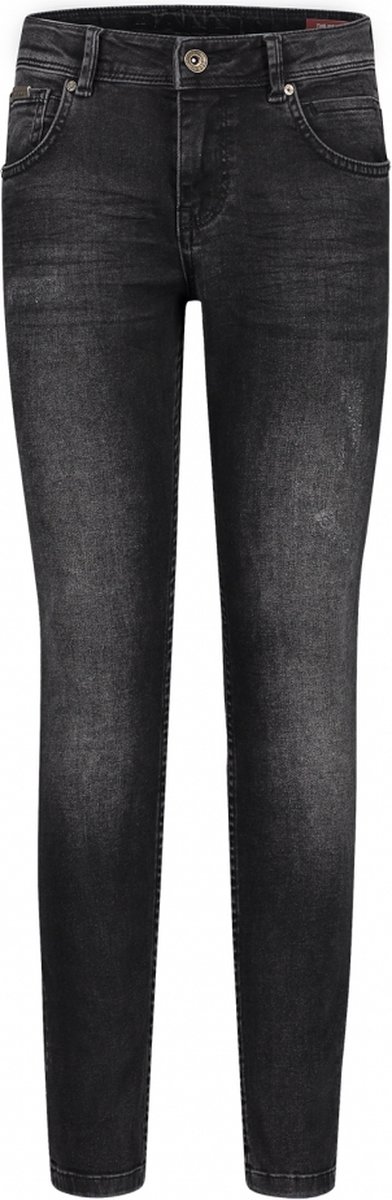 Ballin Amsterdam - Jongens Slim fit Denim Jeans - Denim Dark Grey - Maat 6