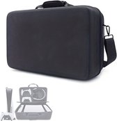 Xerolax Bag Convient pour PS5 - Étui - Convient pour Playstation 5 - Valise - Étui de transport - Sac - Sac de rangement - Sac de voyage - Zwart