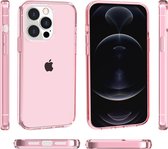 Apple iPhone 15 Pro Telefoonhoesje - iPhone 15 Pro TPU Back Cover - Roze