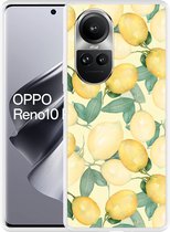 Cazy Hoesje geschikt voor Oppo Reno10 Pro 5G Lemons