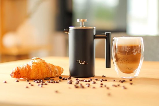 Machine à café, 350ml, 600ml, 1L, Presse à café en acier inoxydable,  cafetière pour