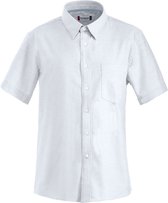 Clique Klassiek Overhemd Cambridge korte mouw met borstzak maat XL kleur Wit