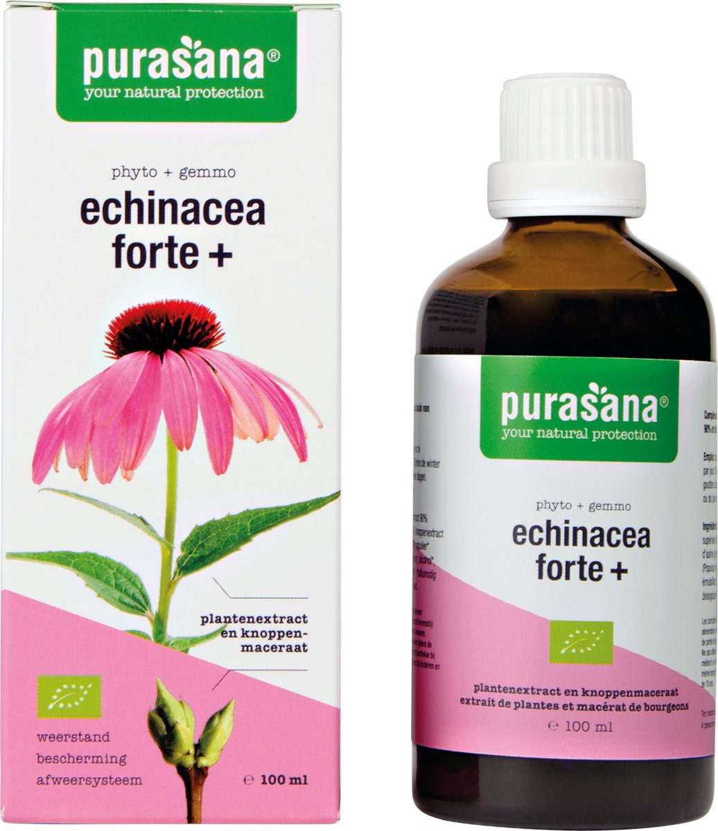 Purasana Echinacea Forte+ Druppels 100ML
