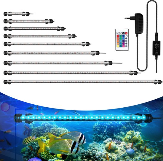 Foto: Aquarium led verlichting rgb afstandsbediening lengte 71 cm