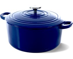 BK Bourgogne Braadpan Gietijzer 24cm/4.2l - inductie braadpan - gietijzeren braadpan -…