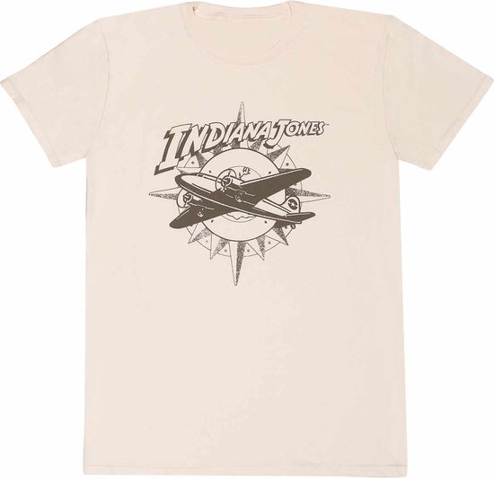 Indiana Jones Shirt – Plane and Compass XL