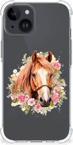 Case Anti-shock Geschikt voor iPhone 15 Paard