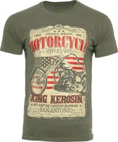 King Kerosin T-Shirt San Antonio Oliv-S