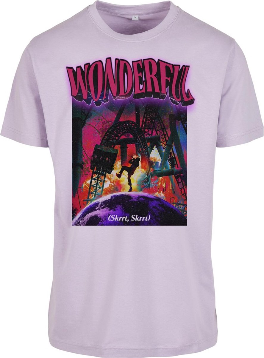 Mister Tee Wonderful Heren T-shirt S Pastelpaars