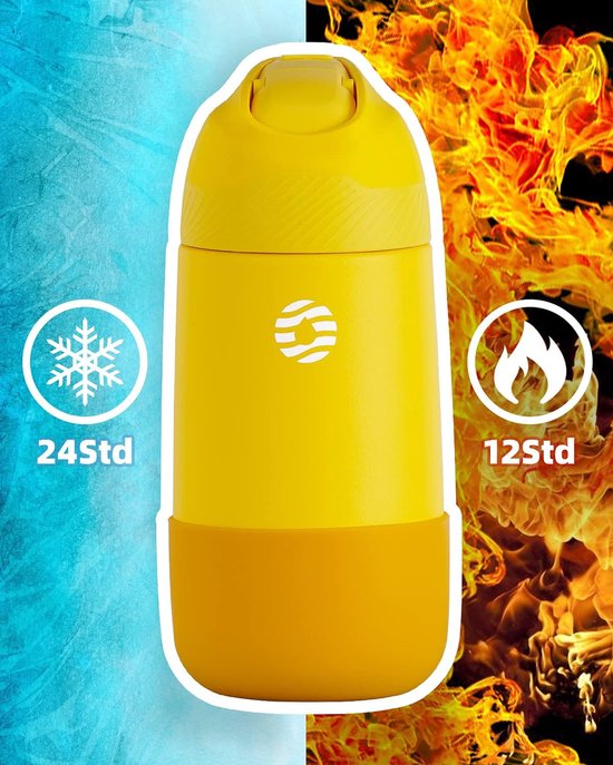 LSLJS Bouteilles D'Eau Pour Enfants Bouteille D'Eau En Acier Inoxydable