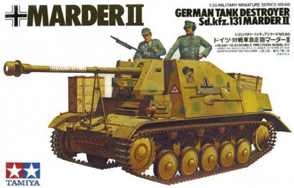 TAMIYA 35370 MAQUETTE MILITAIRE CHASSEUR DE CHARS ALLEMAND MARDER I 1/35