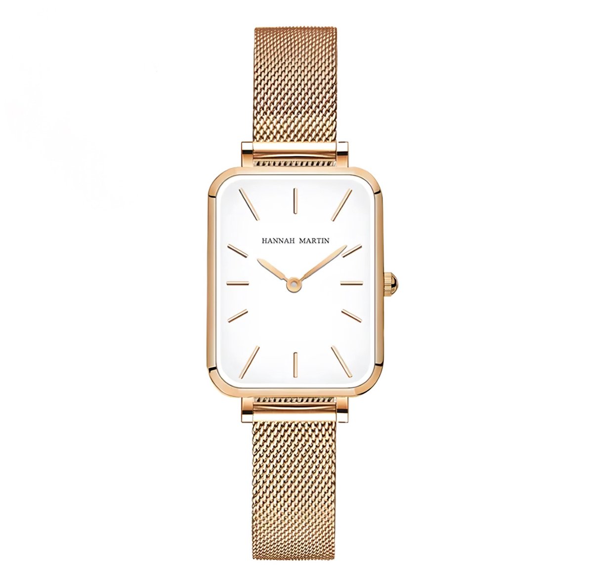 Borasi Actagon Achthoekige Horloge | Rose Goud | Witte Plaat | Dames Horloges | Vrouwen Horloges | Best Verkochte Horloges | Leuke Cadeau | Cadeau Voor Haar | Cadeau Voor Moeder