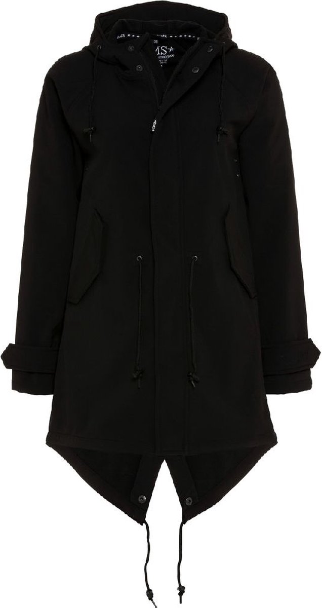 BMS Hafencity Coat Softshell Pro Zwart