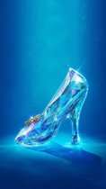 Cinderella - Assepoester - glazenschoentje - Disney - Diamond Painting - 35x45 - ronde steentjes