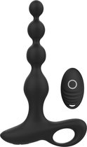 Playbird® - Bead It - anaal vibrator met kralen - afstandsbediening - beads - zwart