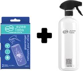 EzeeTabs Glasreiniger Starterset - Inclusief herbruikbare PET fles - 2-Pack - Cleaning Tabs - 2x 750ml