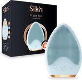 Silk'n Elektrische Gezichtsreiniger - Bright Lux - Gezichtsborstel 4-in-1 Reiniging, Ledlicht, Nabij-infrarood en Koeling - Blauw