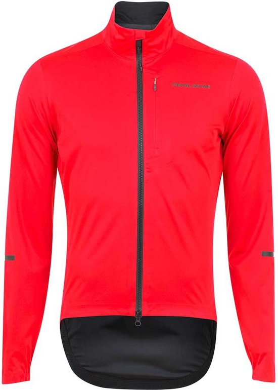 Gilet Cycliste Pearl Izumi Rouge – Taille XL, Sans Manches, Coupe-vent, Polyester, Poches Réfléchissantes