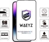 WAEYZ - Protecteur d'écran HD en verre trempé adapté pour iPhone 15ProMax - Verre de protection 0,25 mm Protecteur d'écran en Glas Diamond 9H - Protection en Glas à couverture complète Extra fine et Extra solide