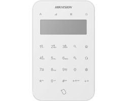 Hikvision DS-PK1-LT-WE AX PRO draadloos LED keypad met Mifare kaartlezer