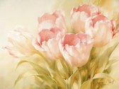 Kunstdruk Igor Levashov - Pink Tulips II 70x50cm