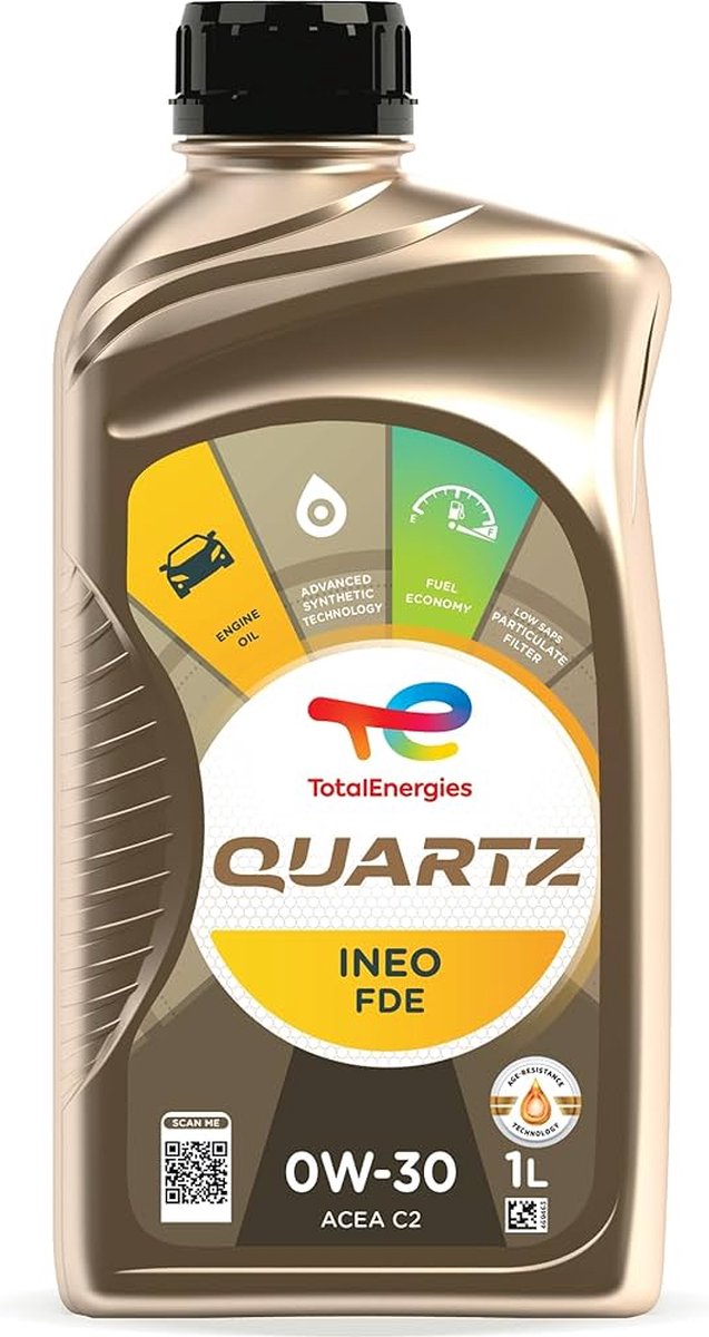 Total Quartz Ineo FDE 0w30 - 1 liter