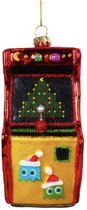 Pac-Man Arcade Machine Glazen Kersthanger