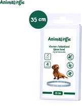 AnimaLogic Vlooien- en tekenband – 100% natuurlijke vlooienbestrijding – Geen schadelijke pesticiden of gif – Effectief tot 4 maanden – Geschikt voor kleinere honden – 35 cm