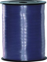 Sierlint of cadeaulint - blauw - dun - 500 meter x 0.5 cm - Feestartikelen en versiering