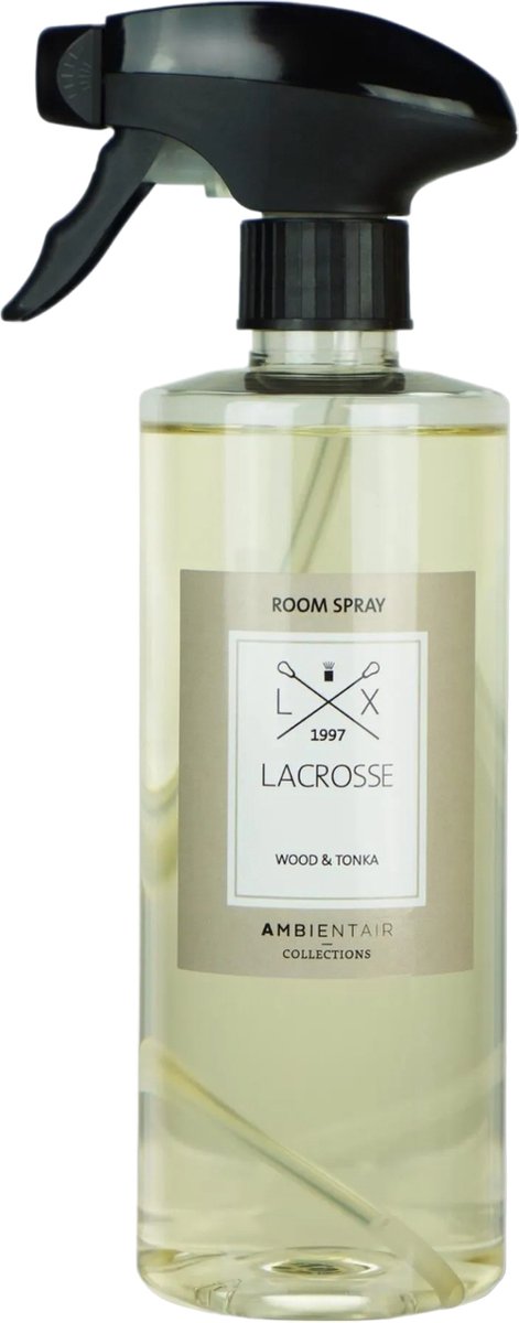 Lacrosse - Roomspray 'Wood & Tonka' - 500ml