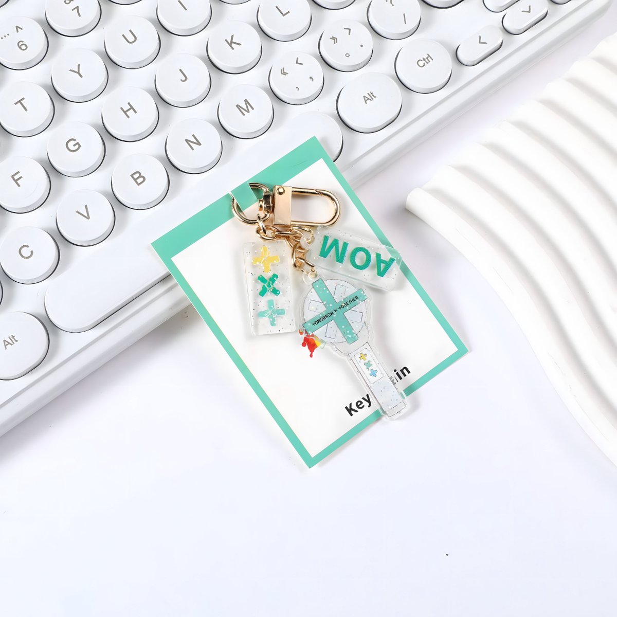 KPOP Lightstick Keyring Keychain TOMORROW X TOGETHER TXT [Sleutelhanger]