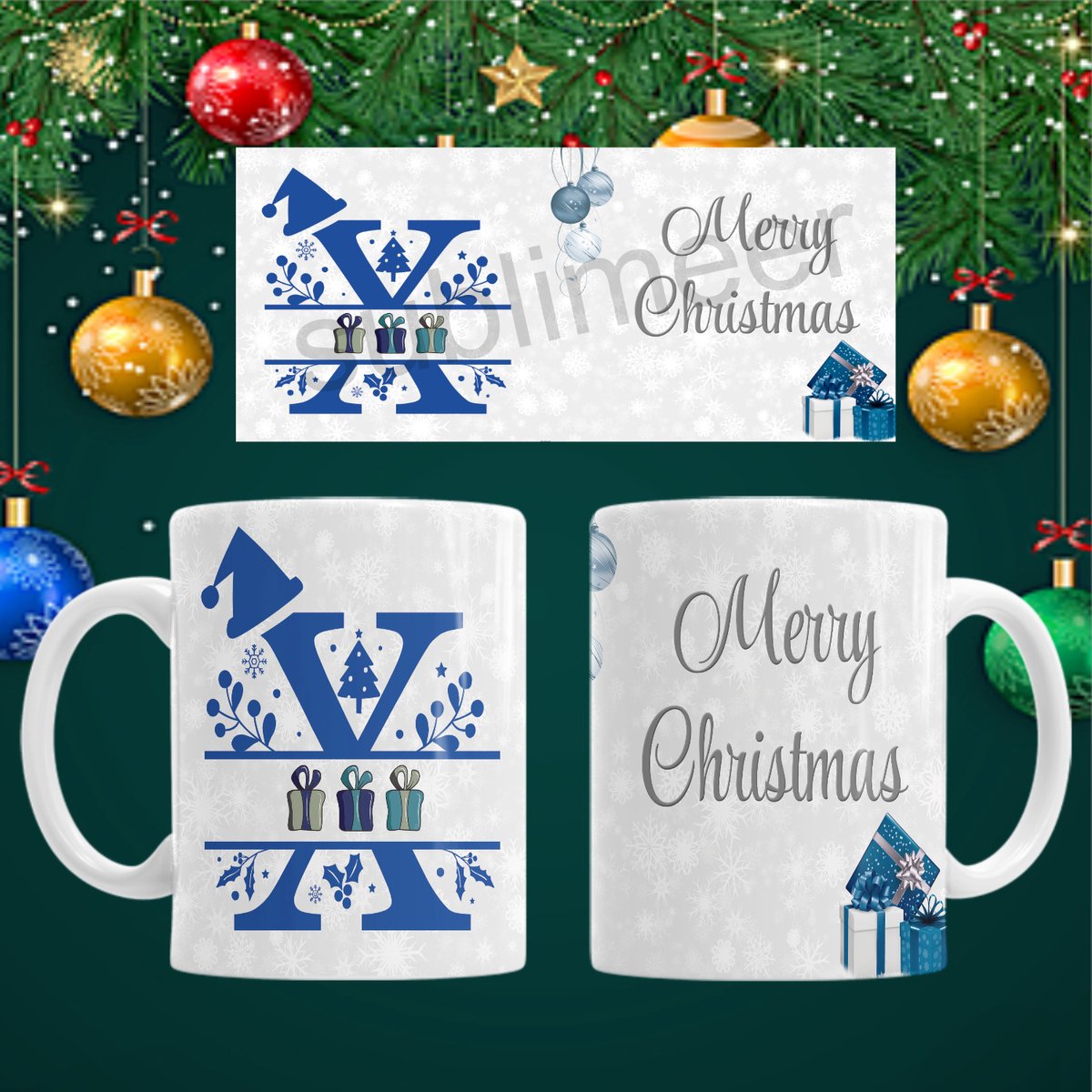 Mok X Merry christmas / Vrolijk kerstfeest