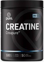 PURE Creatine - (made of Creapure®) - 500gr - voor spieropbouw en prestaties