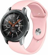 By Qubix 22mm - Rubberen sportband - Roze - Huawei Watch GT 2 - GT 3 - GT 4 (46mm) - Huawei Watch GT 2 Pro - GT 3 Pro (46mm)