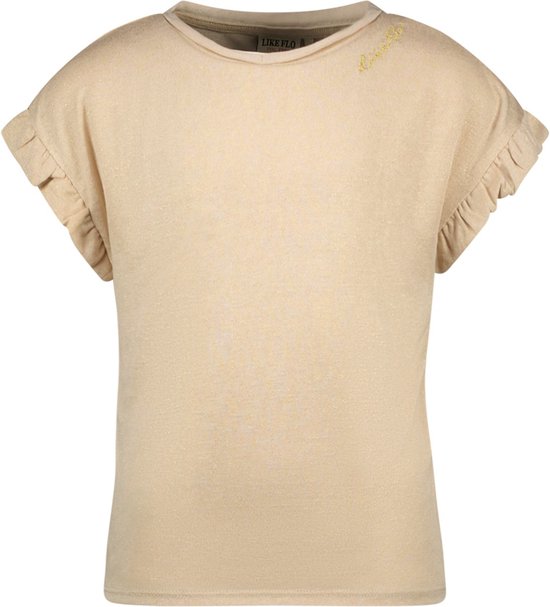 Like Flo F311-5440 T-shirt Filles - Champagne - Taille 128