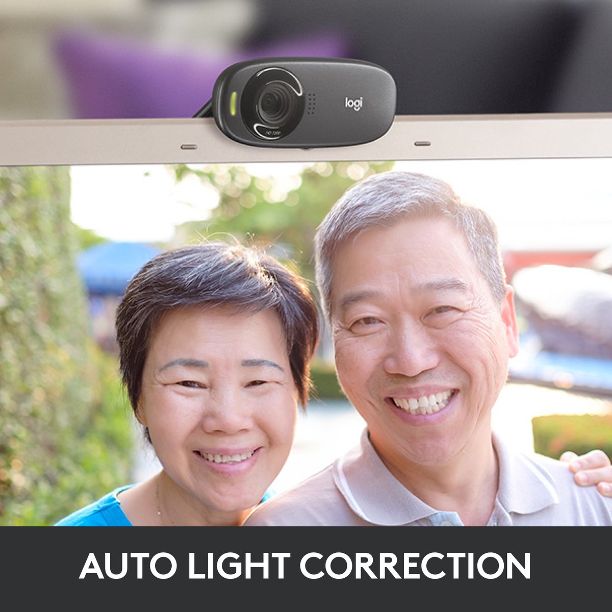 Logitech C310 HD-webcam met 720p en vaste focus thumbnail 6