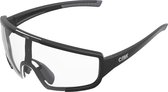 CRNK Fietsbril Hawkeye - 4 Verwisselbare lenzen - UV400 - Fietsbril heren - Fietsbril dames - Sportbril - Zwart