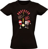 Prosecco Ho Ho Dames t-shirt - wijn - Foute Kersttrui - Fout kerst shirt - Kerstmis