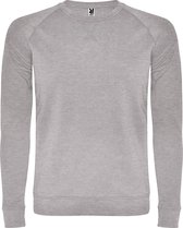 Licht Grijze Unisex sweater Annapurna 100% katoen merk Roly maat 2XL