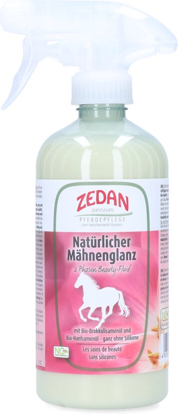Zedan - Glans Spray - Manen Natuurlijk - 500 ml - Zedan