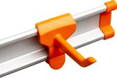Toolflex One 3-Pack Gereedschapshaken voor Railmontage Oranje