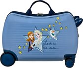 Frozen Disney Reis Trolley met zitgedeelte - koffer