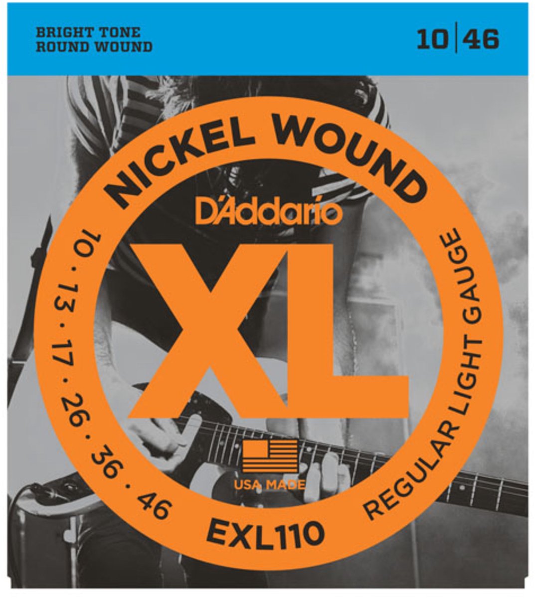 D'Addario EXL110 - Snarenset voor elektrische gitaar .010 -.046