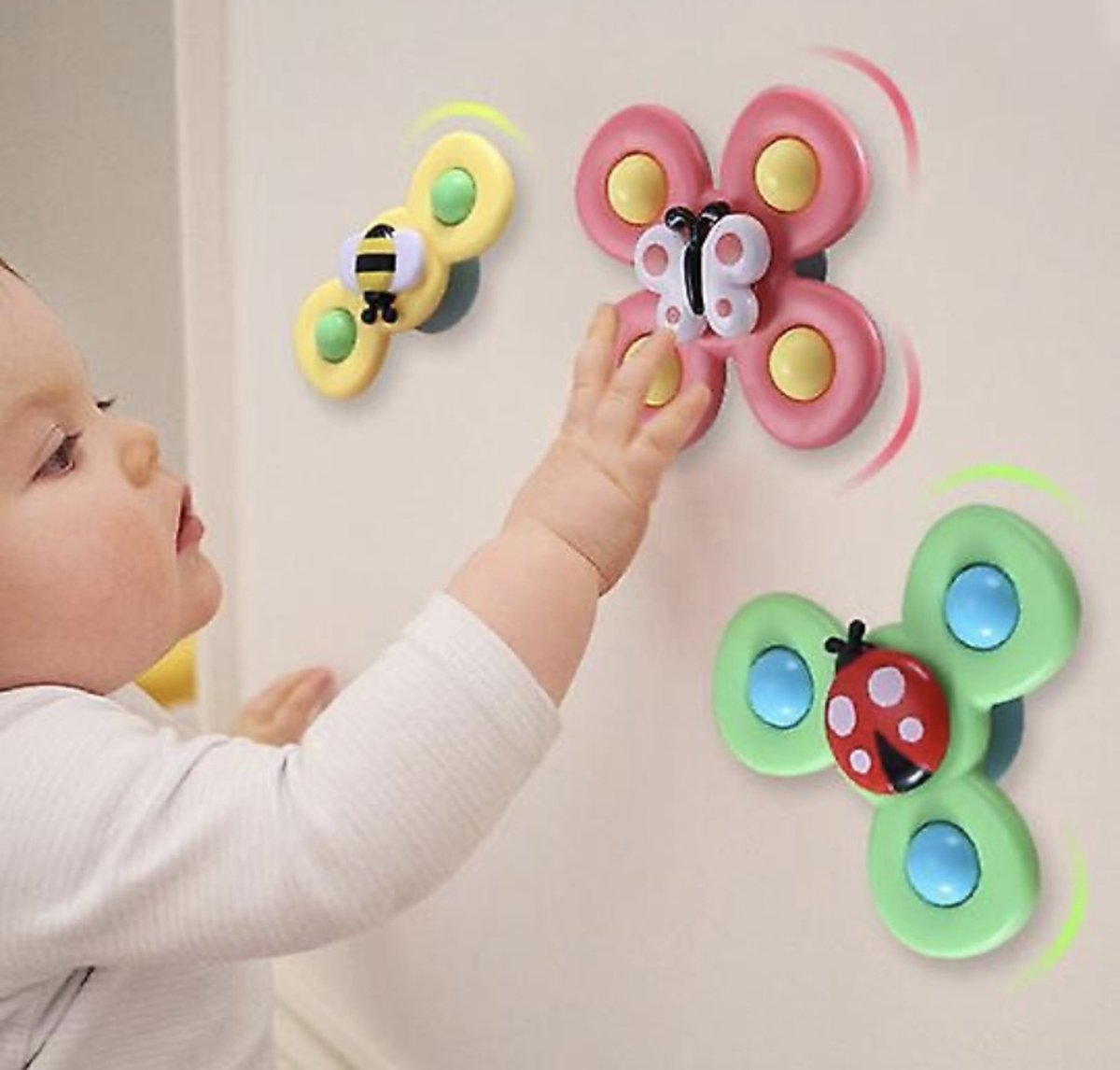 NUBIS - bébé - fidget spinner - ventouse - tournant - montessori