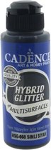 Cadence Peinture Acrylique Hybride Glitter 120 ml Noir