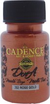 Cadence Dora Acrylverf Metallic 50 ml Rose Goud