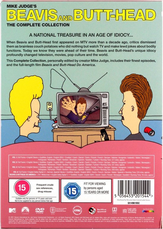Beavis And Butt-Head: The Complete Collection (DVD) (Dvd), Adam