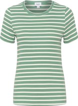 Saint Tropez AstaSZ SS Stripe T-Shirt Dames T-shirt - Maat S
