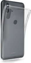 SBS Doorzichtig Hoesje geschikt voor Samsung Galaxy A12 Telefoonhoesje Flexibel TPU | SBS Skinny Backcover | Doorzichtig Telefoonhoesje Galaxy A12 | Galaxy A12 Case | Back Cover - Transparant